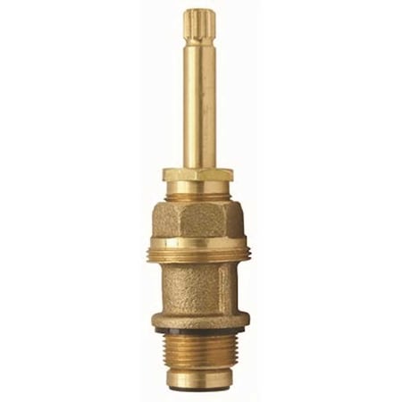Proplus Faucet Stem Hot/Cold for Price Pfister, 12-Point Brass 163644